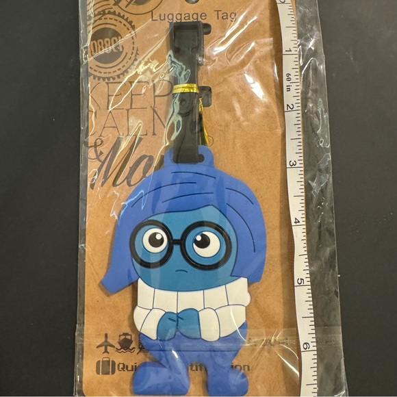 NWT Sadness Luggage Tag - Picture 10 of 10